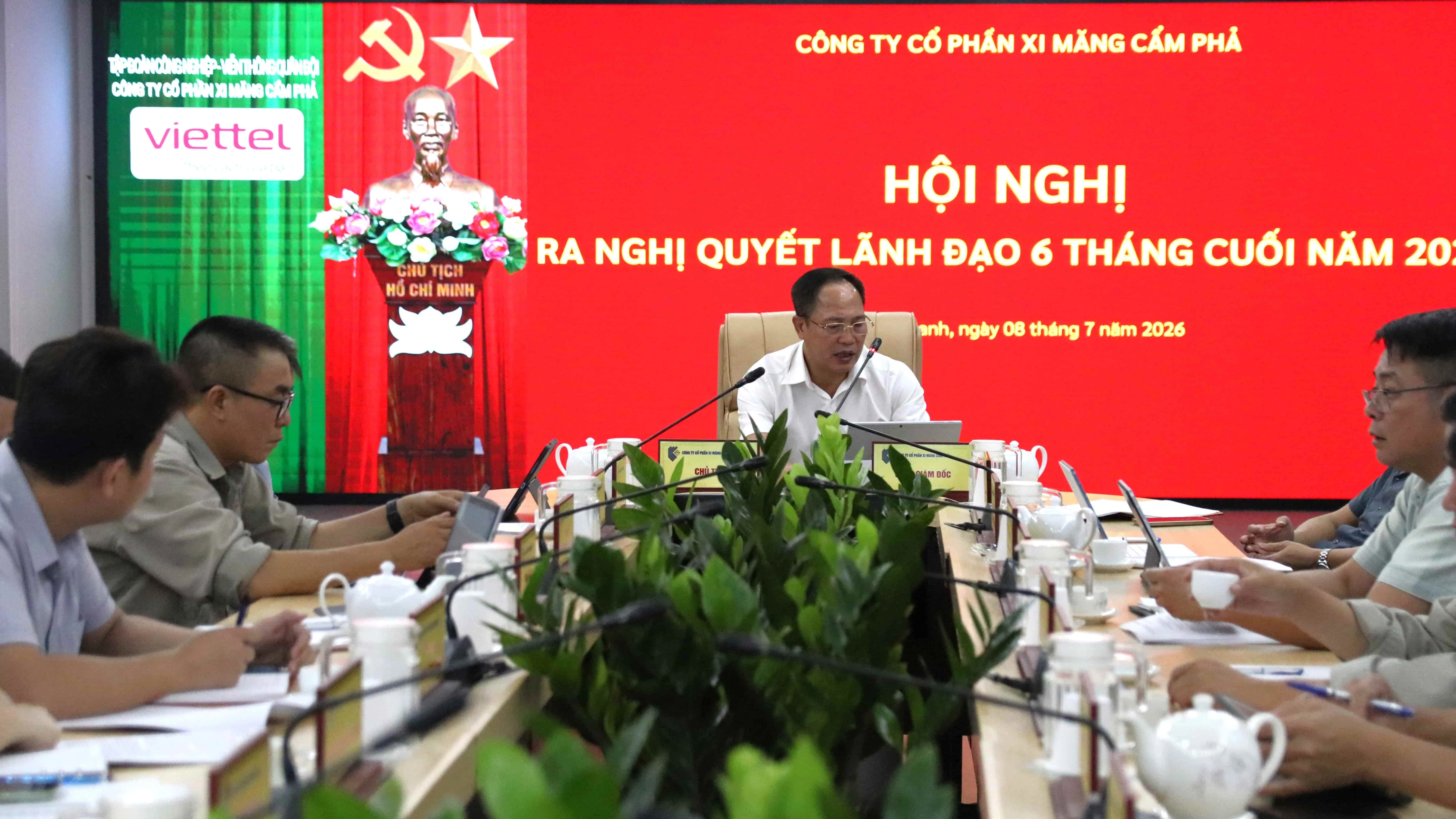 ĐẢNG ỦY CÔNG TY TỔ CHỨC HỘI NGHỊ RA NGHỊ QUYẾT LÃNH ĐẠO THỰC HIỆN NHIỆM VỤ 6 THÁNG CUỐI NĂM 2026